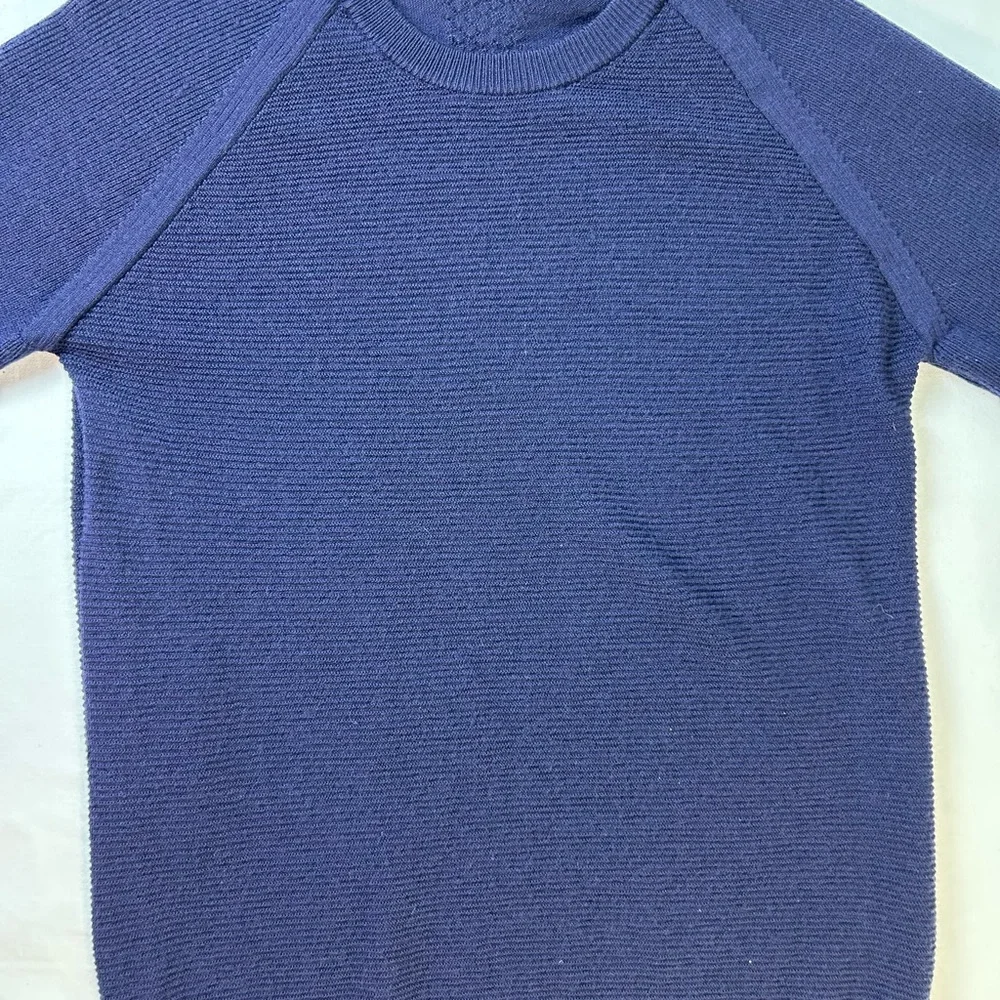 Lululemon Women’s Navy Blue Simply Wool Sweater size s
